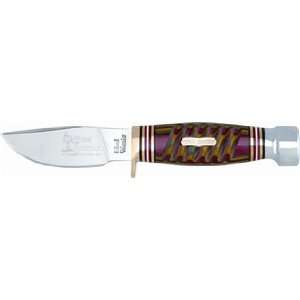  Steel Warrior Pocket Knife BUCK SKINNER Frostwood SW 113FW 