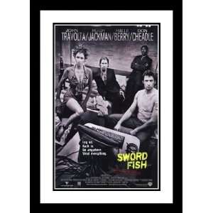 Swordfish 20x26 Framed and Double Matted Movie Poster   Style A   2001