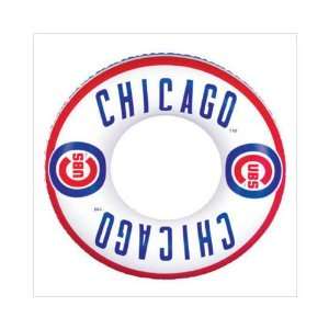   MLB Chicago Cubs Inflatable Swimming Pool Inner Tube
