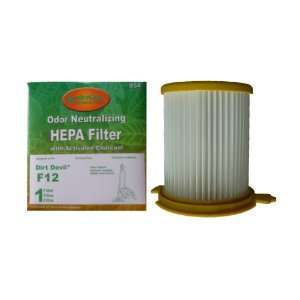  (25) Royal Dirt Devil F12 Pleated HEPA Canister Vision w 