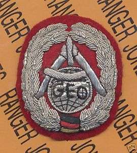 BRD West German Topographical Troops beret badge Dress  