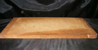   Primitive Kitchen Cooking Solid Wood Cutting / Bread Board 21 x 12