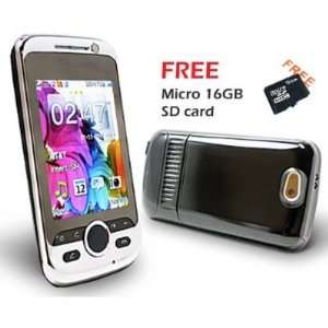   (free Micro16GB) Quadband Touch Screen Phone (Unlocked) Electronics