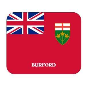    Canadian Province   Ontario, Burford Mouse Pad 
