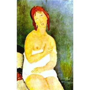   Amedeo Modigliani   24 x 38 inches   Red Haired You