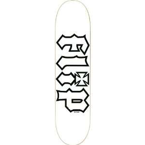  Flip Team Regular Skate Boards, 31.5 x 7.5 Inch, Whiteout 