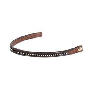  Barnsby Blingy Browbands   Dk. Blue Sapphire  Brown 