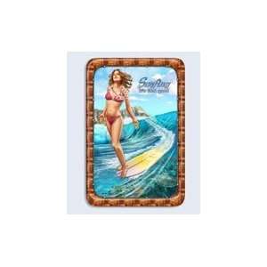  Seaweed Surf Co Surfing Its That Good Aluminum Sign 18 
