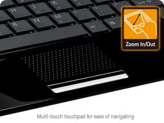 The Eee PC 1201PN has more surface area for a wider, more comfortable 