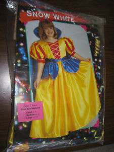 Girls Rubies Super Deluxe Snow White Costume 12 14 NEW  