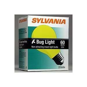   60WBUGLITE/2PK Yellow Bug Light 60w (Pack of 12)