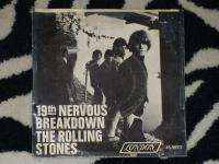 THE ROLLING STONES 19th Nervous Breakdown 45 RPM + PS  