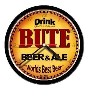  BUTE beer and ale cerveza wall clock 