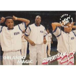 1994 95 Topps Stadium Club Basketball   SuperTeam   Orlando Magic #19