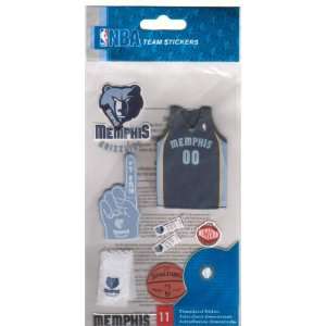 NBA Team Stickers Jolees Boutique   Memphis Grizzlies 
