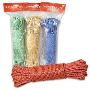  Laundry Rope Plastic 100 6mm Assorted Case Pack 72 