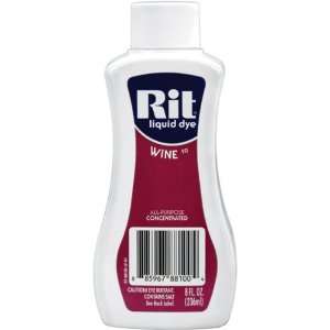  Rit Dye Liquid 8 Ounces Wine (10 Aug) Arts, Crafts 
