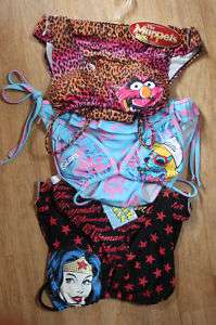   Woman Smurfs Muppets Bikini Swim Suit Primark 8 10 12 14 16 BNWT Beach