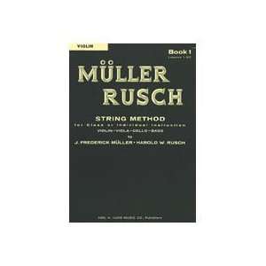  Mueller/Rusch String Method, Book 1, Viola Musical 