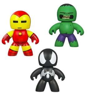   Man Hulk Black Suited Spider Man Marvel Mighty Muggs Set Toys & Games