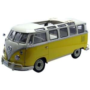   Volkswagen Samba Van Yellow/White 1/12 by Sunstar 5077 Toys & Games