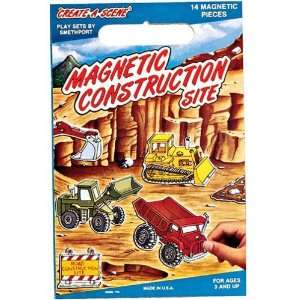   Smethport 7104 Create A Scene  Construction Site  Pack of 6 Toys