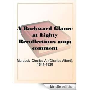   comment Charles A. (Charles Albert) Murdock  Kindle Store