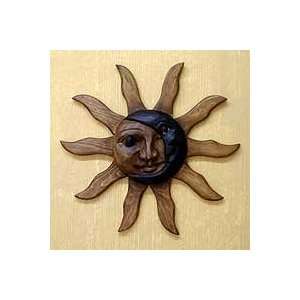  NOVICA Pine wall adornment, Antique Eclipse
