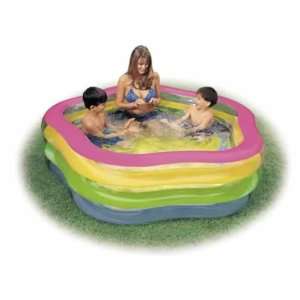  Inflatable Backyard Kiddie Swimming Pool Toys & Games