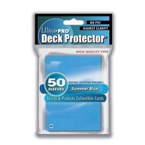  Ultra Pro Sleeves Summer Blue Deck Protectors (50) Toys 