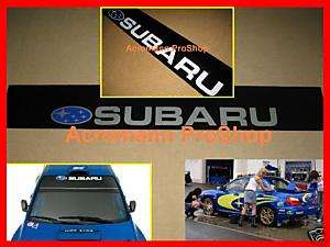 Subaru Windshield Decal WRX WRC STi GDB S203 S204 Rally  