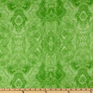   Comfy Flannel Tie Dye Green Fabric By The Yard Arts, Crafts & Sewing