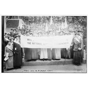  Suffragettes call on OGorman,4/30/15