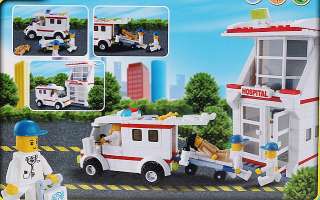 Medical Hospital Building Block Lego Bricks Set Intelligence Toys For 