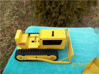   Excellant Original 1960s Bulldozer and Backhoe Trencher Pr St  