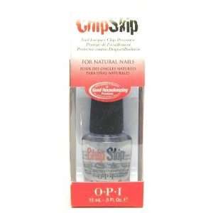  OPI Chip Skip Preventor .5 oz. (3 Pack) with Free Nail 