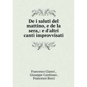    Giuseppe Cambiaso , Francesco Bocci Francesco Gianni  Books