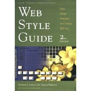 Web Style Guide Basic Design ~ Patrick J. Lynch (Paperback) (79)