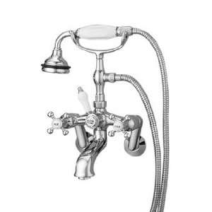  Cheviot Wall Mount Hand Shower Tub Faucet 5100BN Brushed 