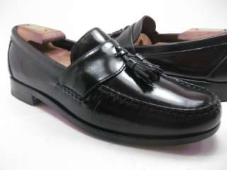 Allen Edmonds STOWE Burgundy Tassel Loafers Shoes 9.5 D Medium Retail 