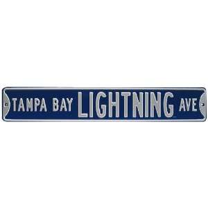  Authentic Street Signs Tampa Bay Lightning Avenue Street 