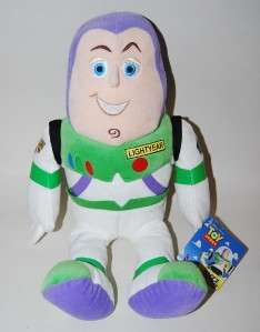 From Kohls Cares for Kids, the is a plush Buzz Lightyear. He measures 