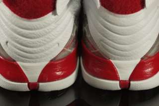 467807 101] Nike Air Jordan 8.0 White Varsity Red size 12  