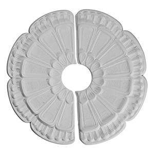 18 1/2OD Flower Ceiling Medallion Two Piece  