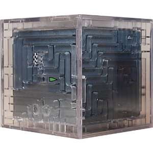  Hryahlavolamy 3D Ball Maze Cube 1   Yellow (difficulty 9 