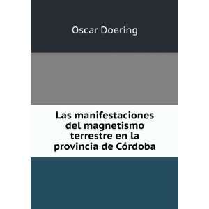   terrestre en la provincia de CÃ³rdoba Oscar Doering Books