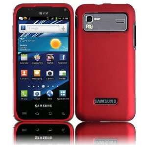 VMG AT&T Samsung Captivate Glide Hard Case 2 Item Combo DARK RED Hard 