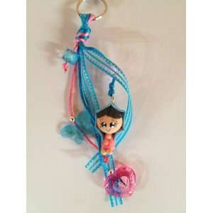  Handmade Keychain Party Favor Accessory Toy Virgen Mary Rosary 
