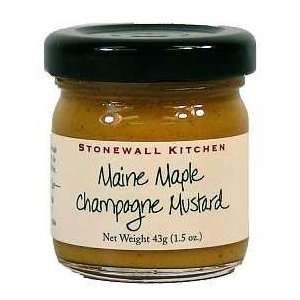 Stonewall Kitchen Maine Maple Champagne Mustard (box of 36)  