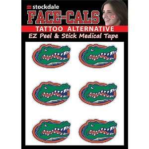  Stockdale College UF Gators 6−pk. Face Decals